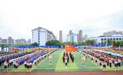 我校学生亮相南昌市第九届校园体育节开幕式